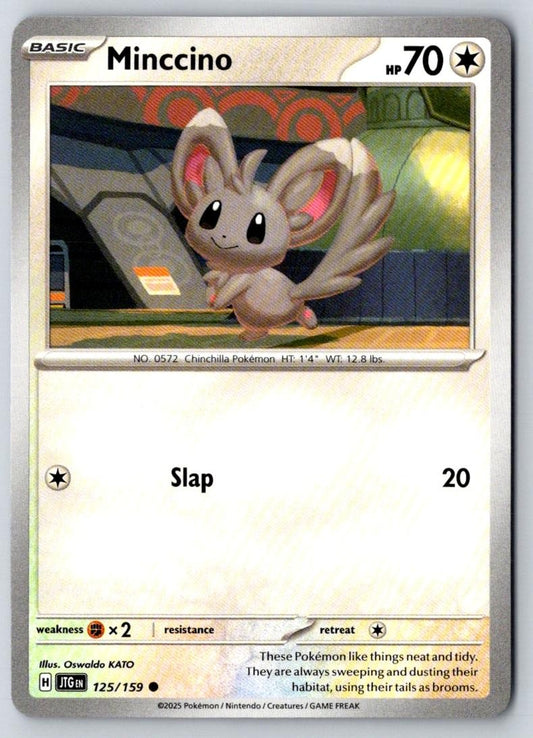Minccino 125/159 Common Journey Together Pokemon Near Mint