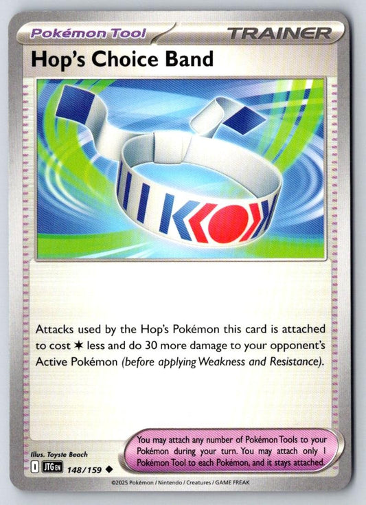 Hop's Choice Band 148/159 Uncommon Journey Together Pokemon Near Mint