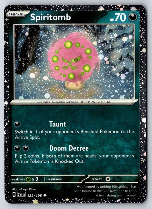 Spiritomb (Cosmos Holo) 129/198 Miscellaneous Cards & Products Pokemon NM