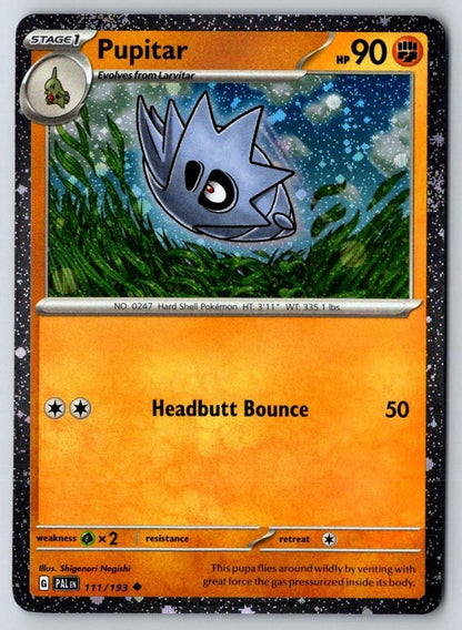 Pupitar (Cosmo Foil) 111/193 Holo Miscellaneous Cards & Products Pokemon NM