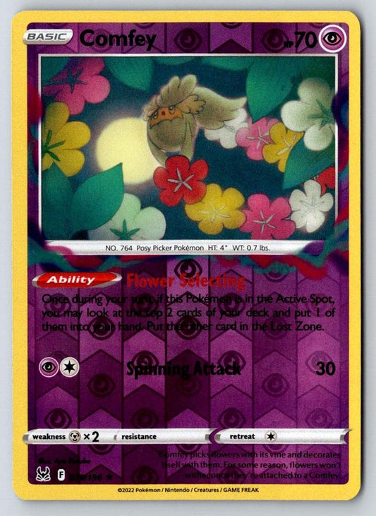 Comfey 079/196 Rare Lost Origin Pokemon Near Mint