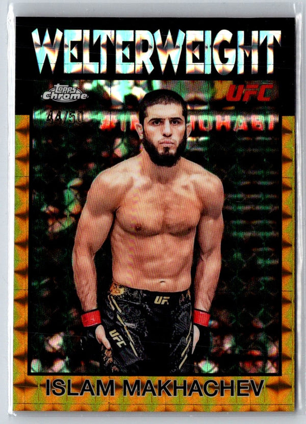 2026 Topps Chrome UFC 1986 Topps Islam Makhachev #86-20 /50