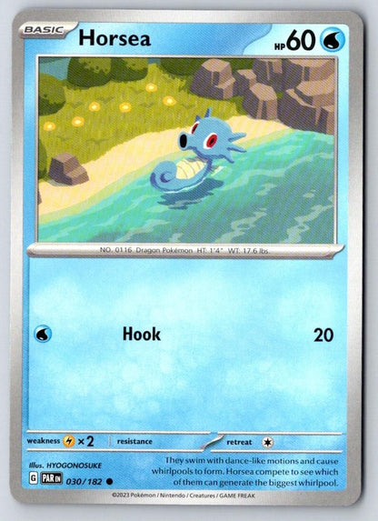 Horsea 030/182 Common Paradox Rift Pokemon Near Mint