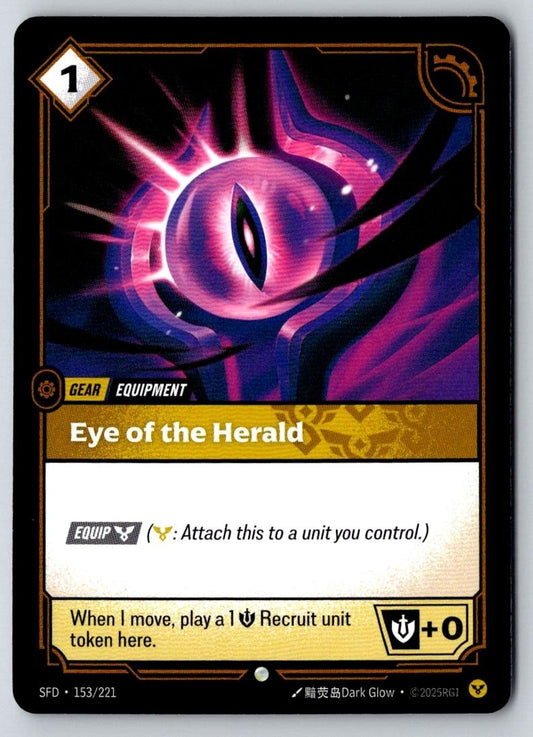 Eye of the Herald 153/221 Common Spiritforged Riftbound Near Mint