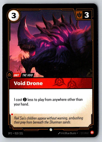 Void Drone 010/221 Common Spiritforged Riftbound Near Mint