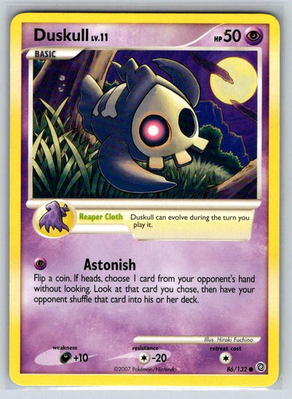 Duskull 86/132 Common Secret Wonders Pokemon