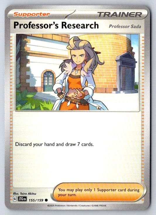 Professor's Research 155/159 Common Journey Together Pokemon Near Mint