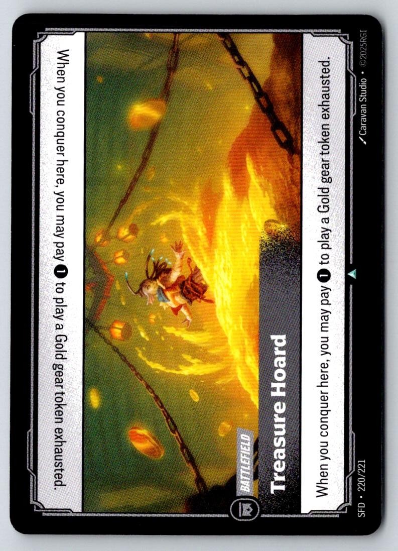 Treasure Hoard 220/221 Uncommon Spiritforged Riftbound Near Mint