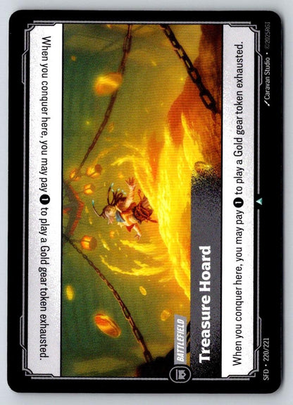 Treasure Hoard 220/221 Uncommon Spiritforged Riftbound Near Mint