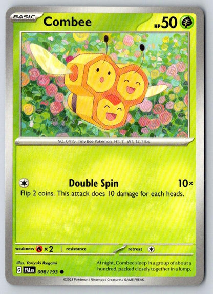 Combee 008/193 Common Paldea Evolved Pokemon Near Mint