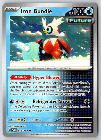 Iron Bundle 056/182 Uncommon Paradox Rift Pokemon Near Mint