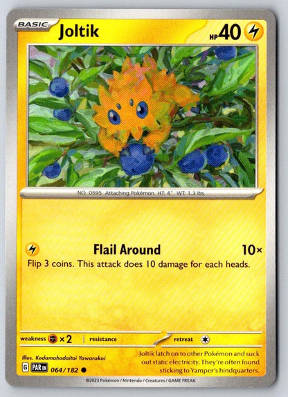 Joltik 064/182 Common Paradox Rift Pokemon Near Mint