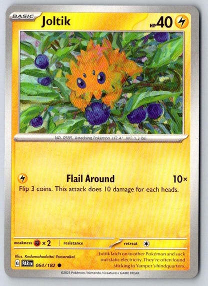 Joltik 064/182 Common Paradox Rift Pokemon Near Mint