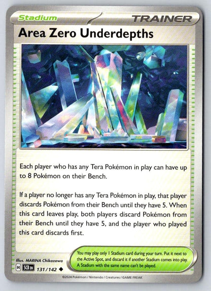 Area Zero Underdepths 131/142 Uncommon Stellar Crown Pokemon Near Mint