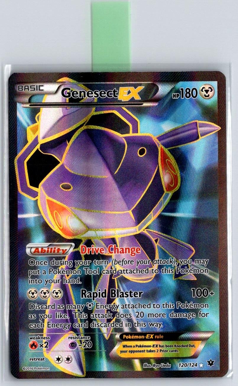 Genesect EX 120/124 Ultra Rare Fates Collide Pokemon Holo