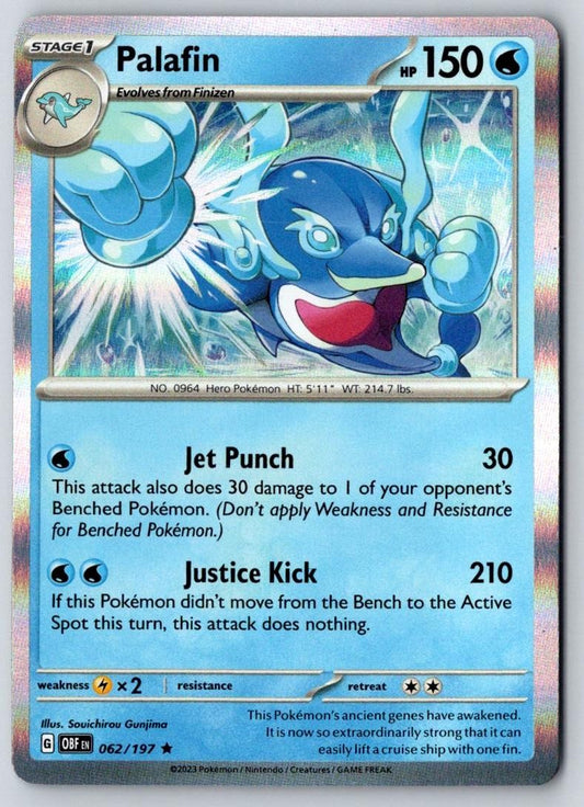 Palafin 62/197 Pokemon Near Mint