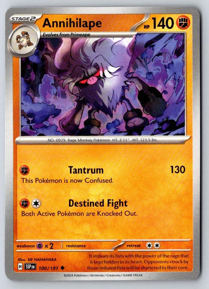 Annihilape 100/191 Uncommon Surging Sparks Pokemon Near Mint