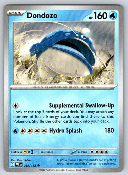 Dondozo 055/182 Uncommon Paradox Rift Pokemon Near Mint
