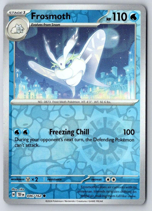 Frosmoth 046/162 Common Temporal Forces Pokemon Near Mint