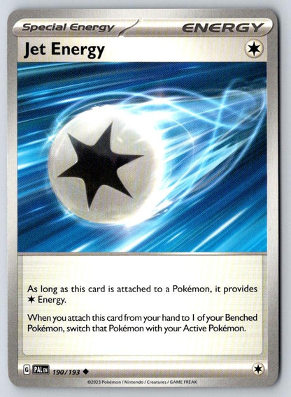 Jet Energy 190/193 Uncommon Paldea Evolved Pokemon Near Mint