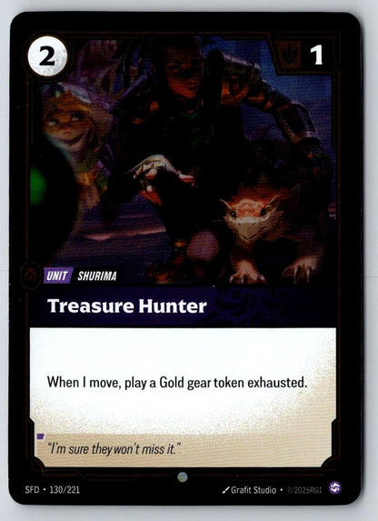 Treasure Hunter 130/221 Common Spiritforged Riftbound Near Mint