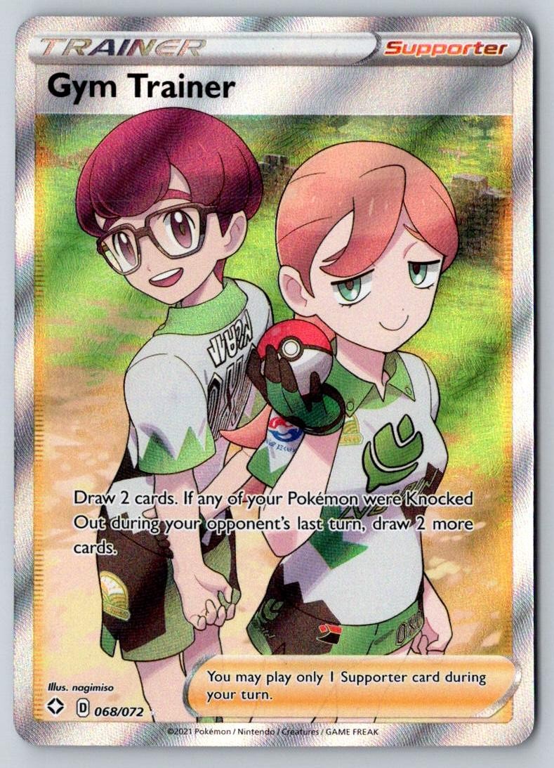 Gym Trainer 068/072 Ultra Rare Shining Fates Pokemon Holo Near Mint