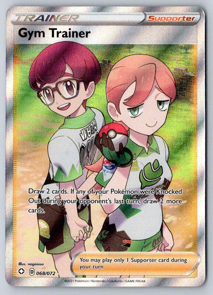Gym Trainer 068/072 Ultra Rare Shining Fates Pokemon Holo Near Mint