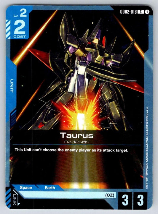 Taurus GD02-018 C Dual Impact Gundam Near Mint