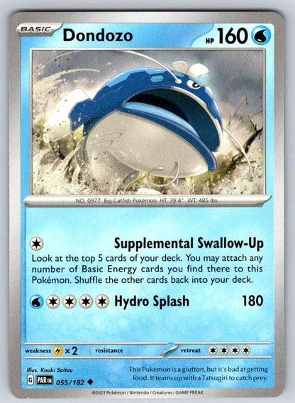 Dondozo 055/182 Uncommon Paradox Rift Pokemon Near Mint