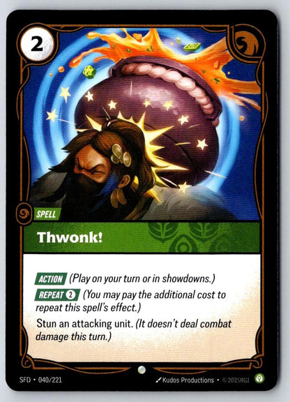 Thwonk! 040/221 Common Spiritforged Riftbound Near Mint