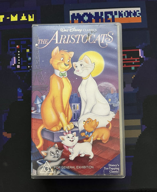 The Aristocats VHS Tape
