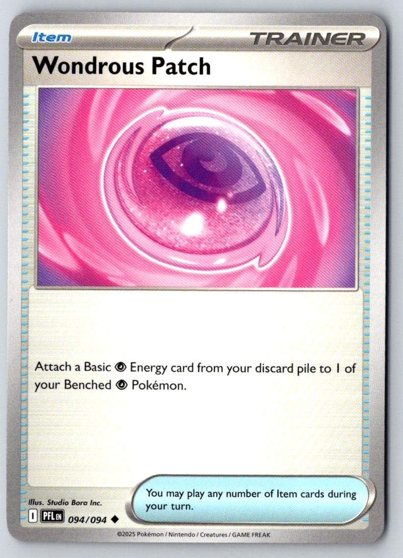 Wondrous Patch 094/094 Uncommon Phantasmal Flames Pokemon Near Mint