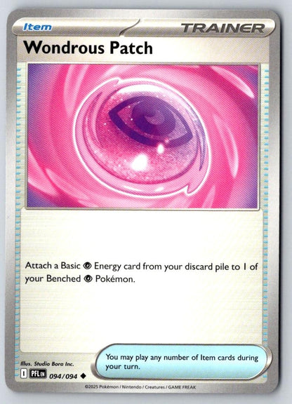 Wondrous Patch 094/094 Uncommon Phantasmal Flames Pokemon Near Mint