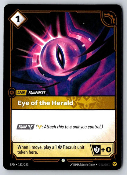 Eye of the Herald 153/221 Common Spiritforged Riftbound Near Mint