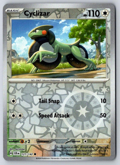 Cyclizar 127/142 Common Stellar Crown Pokemon Near Mint
