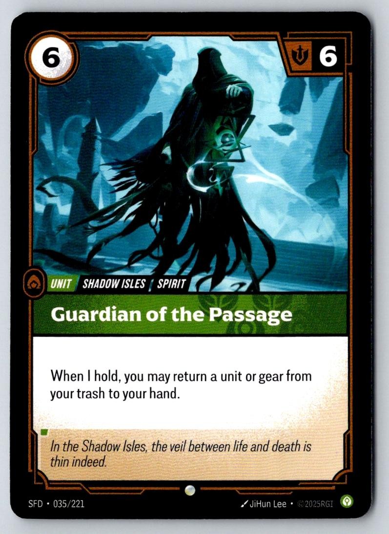 Guardian of the Passage 035/221 Common Spiritforged Riftbound Near Mint