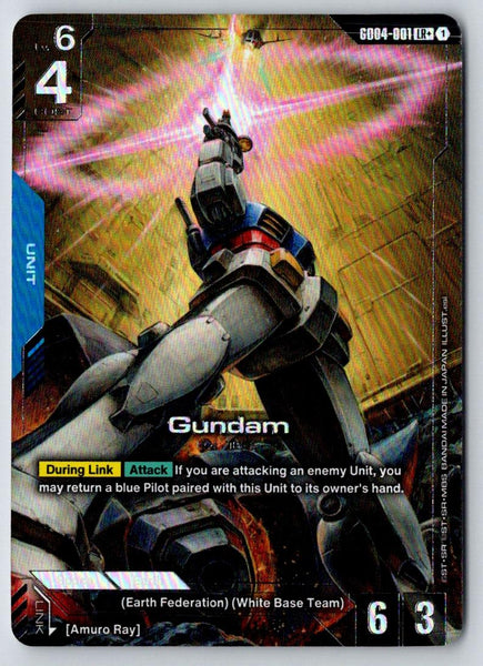 Gundam (GD04-001) (LR+) GD04-001 LR+ Phantom Aria Gundam Holo Near Mint