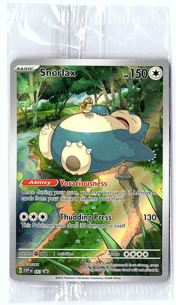 Snorlax 051 Promo Sealed