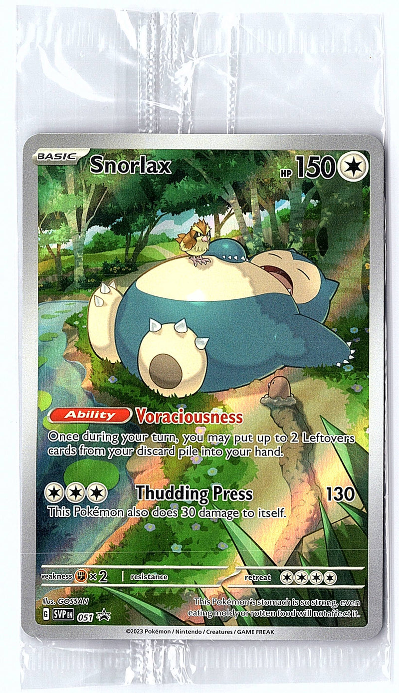 Snorlax 051 Promo Sealed