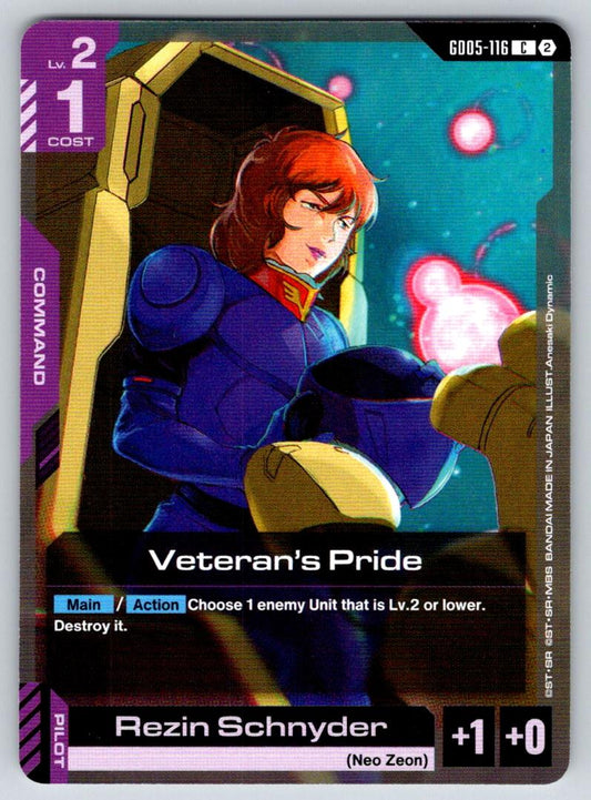 Veteran's Pride GD05-116 C Freedom Ascension Gundam Near Mint