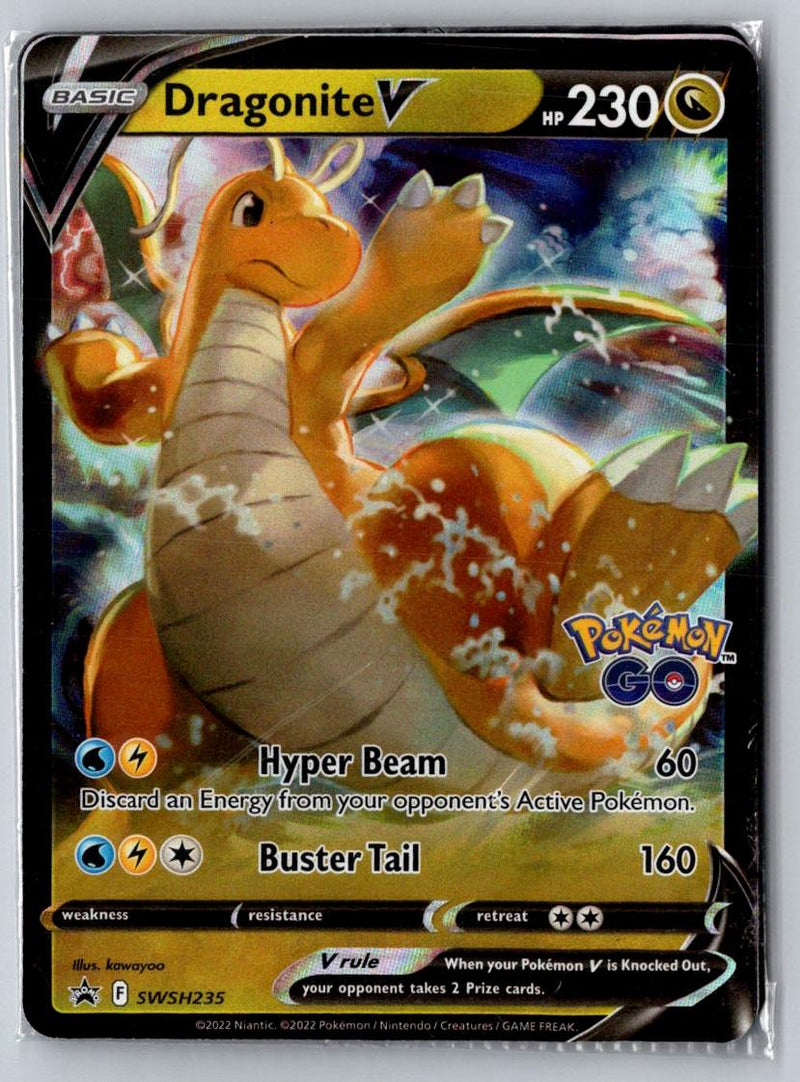 Dragonite V SWSH235 Holo Promo Sword & Shield Promo Pokemon Holo *SEALED*