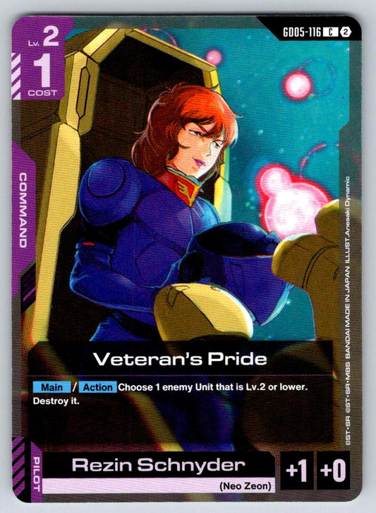 Veteran's Pride GD05-116 C Freedom Ascension Gundam Near Mint